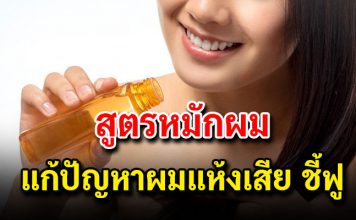 สูตรหมักผมให้มีน้ําหนักด้วยวิธีธรรมชาติ แก้ปัญหาผมแห้งเสีย ชี้ฟู